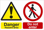 do not enter signs